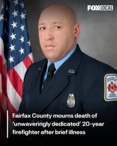 Read more about the article Brandon Winfield Obituary, Fairfax County VA, FCFRD Firefighter Death